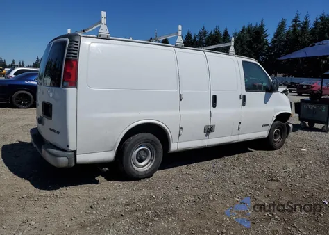 2001 Chevrolet Express G1500 из США, поврежденный, VIN 1GCEG15W711240887